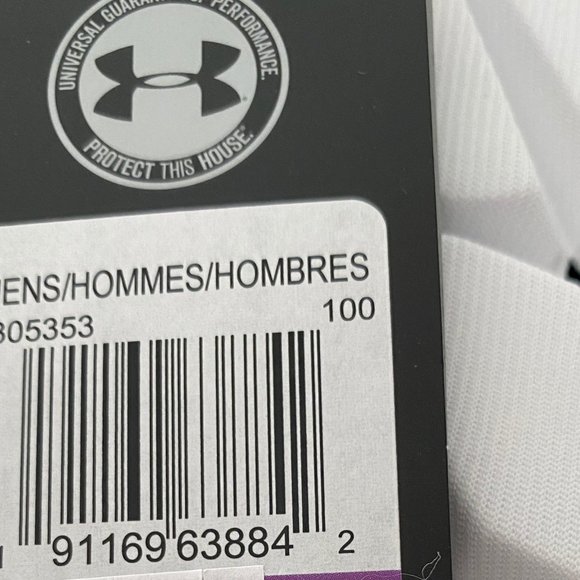 Under Armour Pad Girdle White Compression Short Men's Size XXL 1305353 100 - Picture 4 of 4